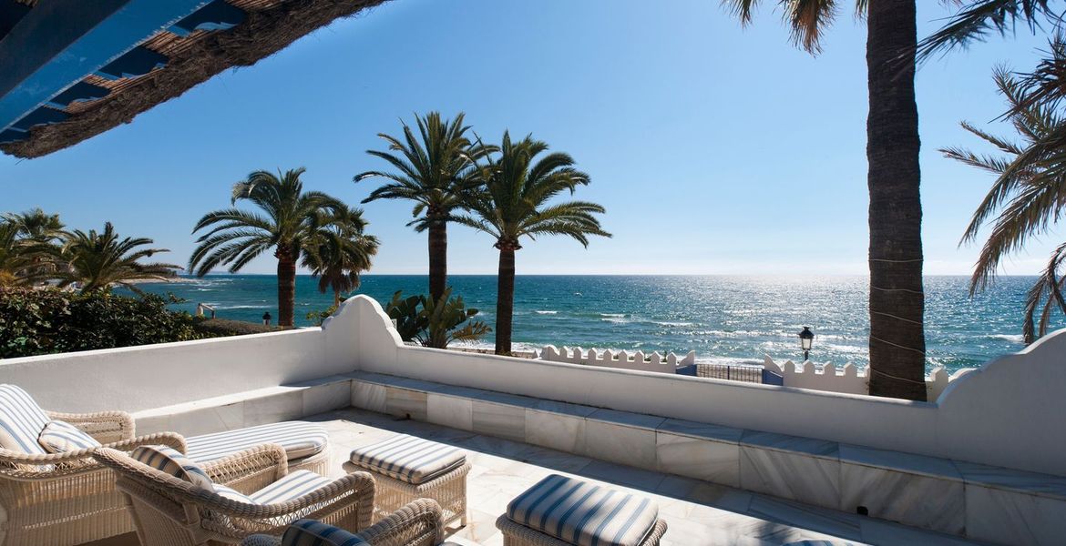 Villa Marbella Golden Mile front beach