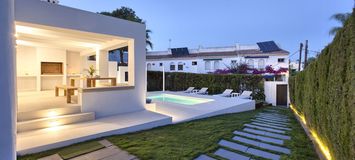 Villa nueva y moderna en Marbella cerca de Puerto Banús
