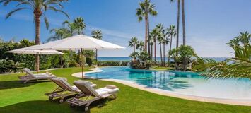 Villa de luxe face à la plage