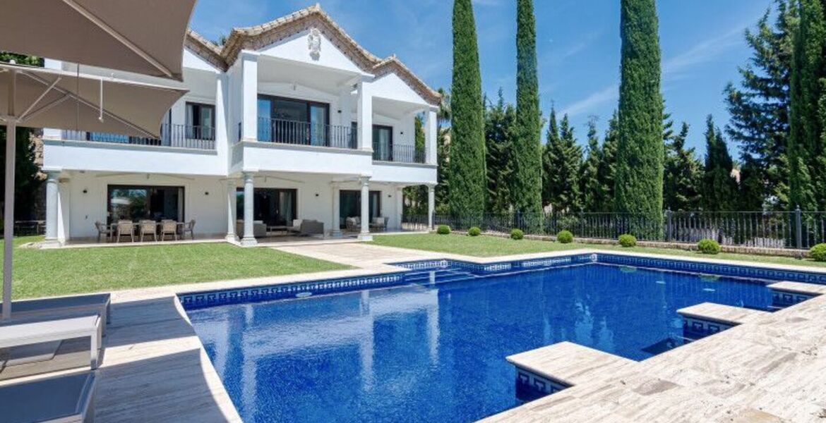 Villa for rent in Golden Mile Marbella