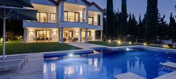 Villa for rent in Golden Mile Marbella