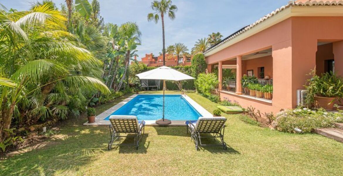 Villa for rent in Golden Mile Marbella