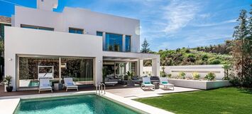 Villa de luxe sur le Golden Mile de Marbella avec piscine