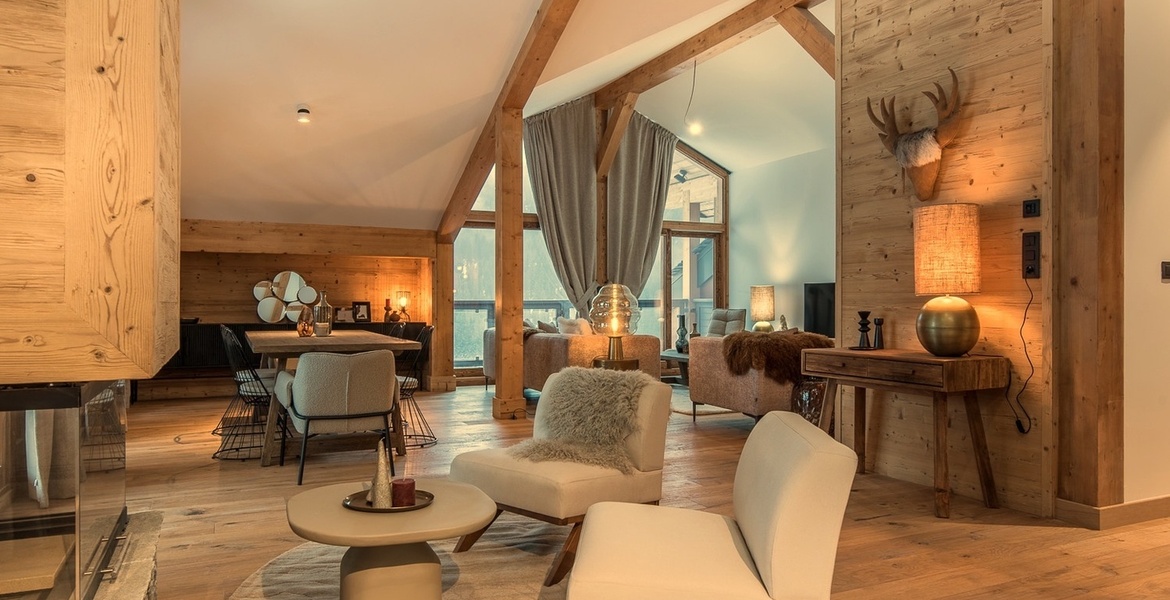 Luxury Penthouse Apartment in Courchevel Moriond 