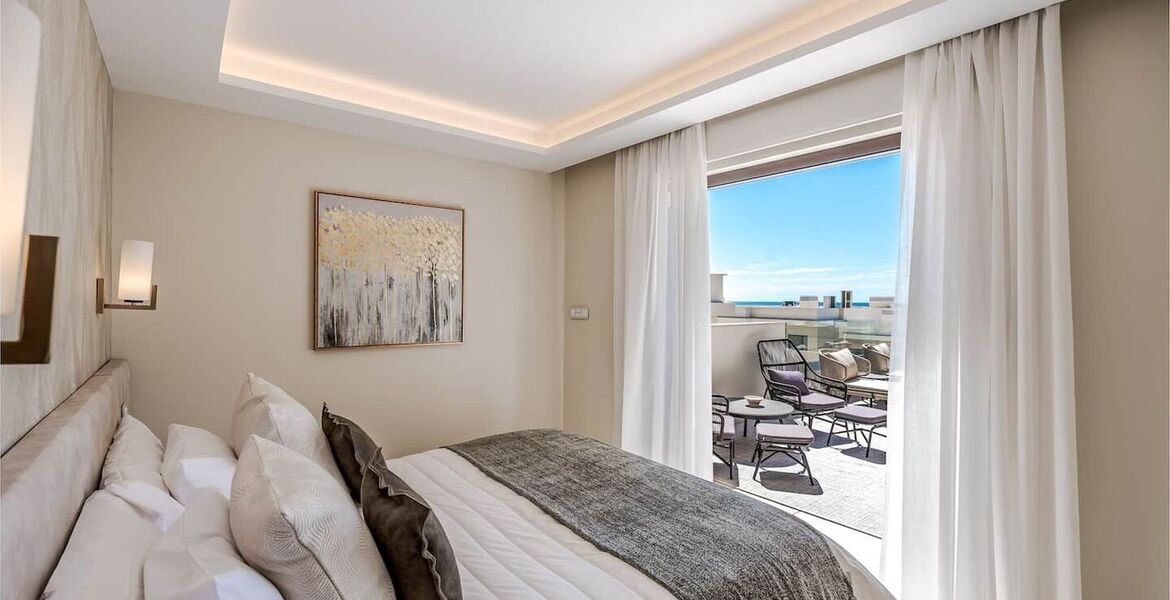 Apartamento de lujo en alquiler en primera línea de playa Es