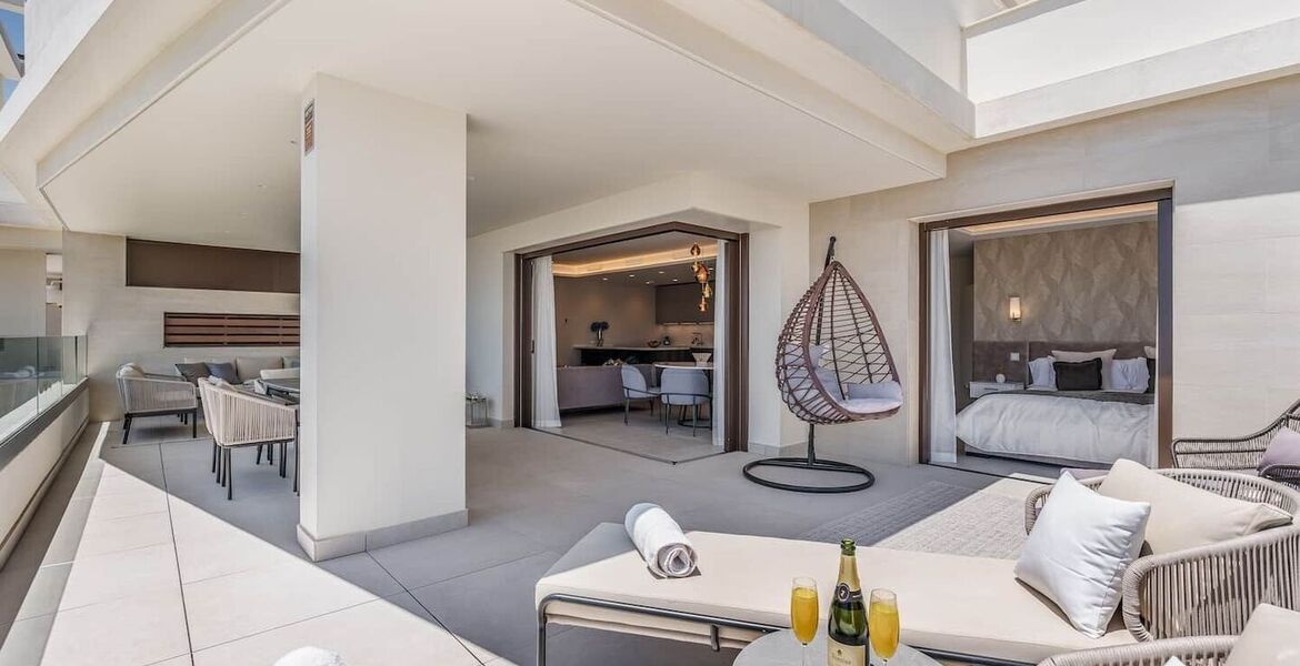 Apartamento de lujo en alquiler en primera línea de playa Es