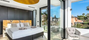 Elegant Villa Steps from the Beach on Marbella's Golden Mile