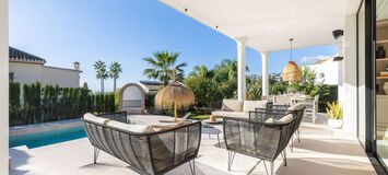 Una Villa Encantadora y Moderna en Benahavis