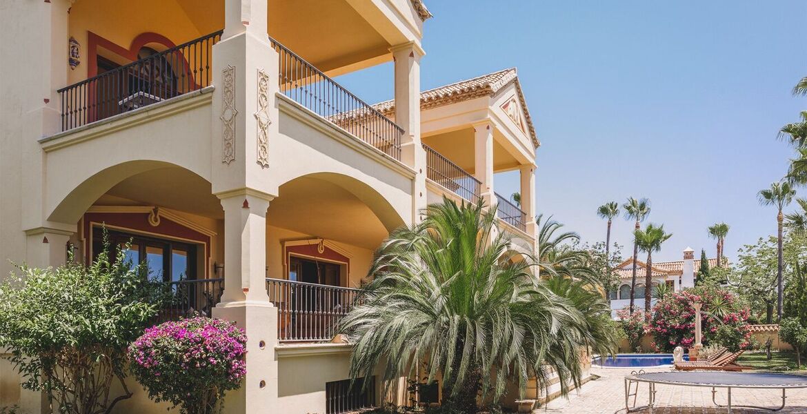 Villa de lujo en alquiler en la Milla de Oro de Marbella