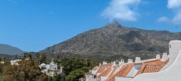 Duplex Penthouse for rent in Golden Mile Marbella