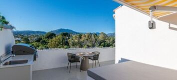 Duplex Penthouse for rent in Golden Mile Marbella