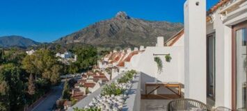 Duplex Penthouse for rent in Golden Mile Marbella