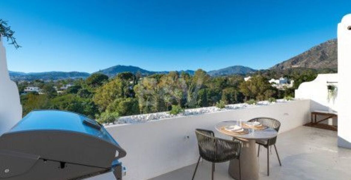 Duplex Penthouse for rent in Golden Mile Marbella