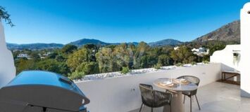Duplex Penthouse for rent in Golden Mile Marbella