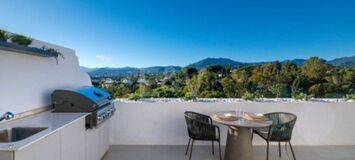 Duplex Penthouse for rent in Golden Mile Marbella
