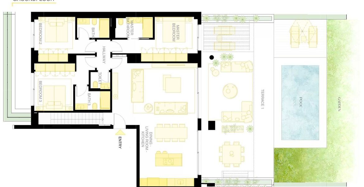 Apartment Duplex for rent in Golden Mile