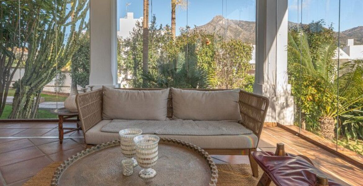 Two-bedroom ground floor apartment for rent in Marbella