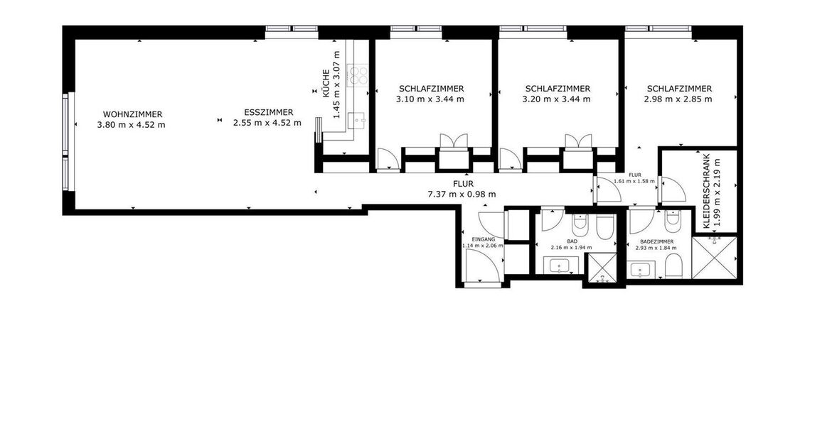 Apartamento en alquiler en St. Moritz