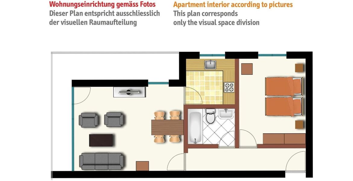 Appartement à louer à Saint-Moritz