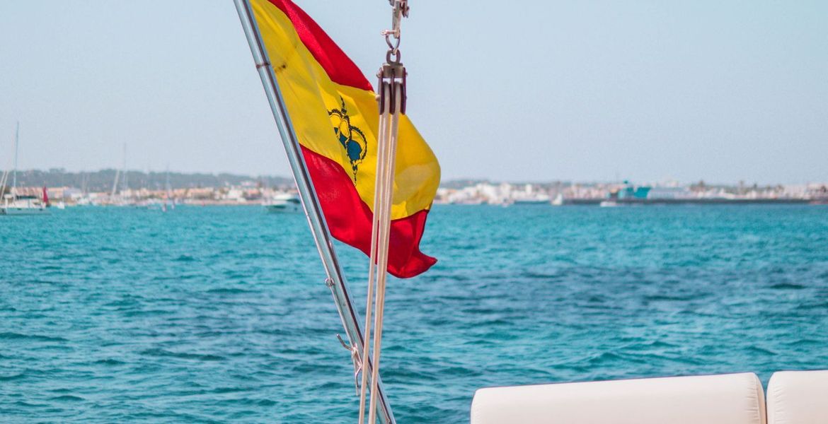 Boat in Ibiza